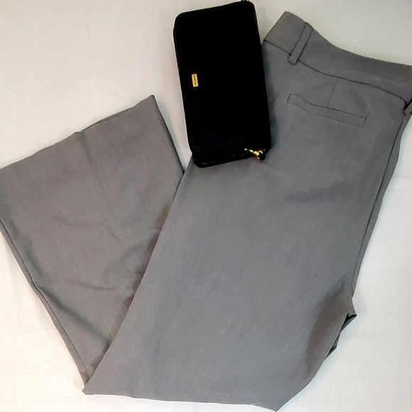 Metaphor Courtney Career Pants Grey Wide Leg S 16 - Picture 4 of 8